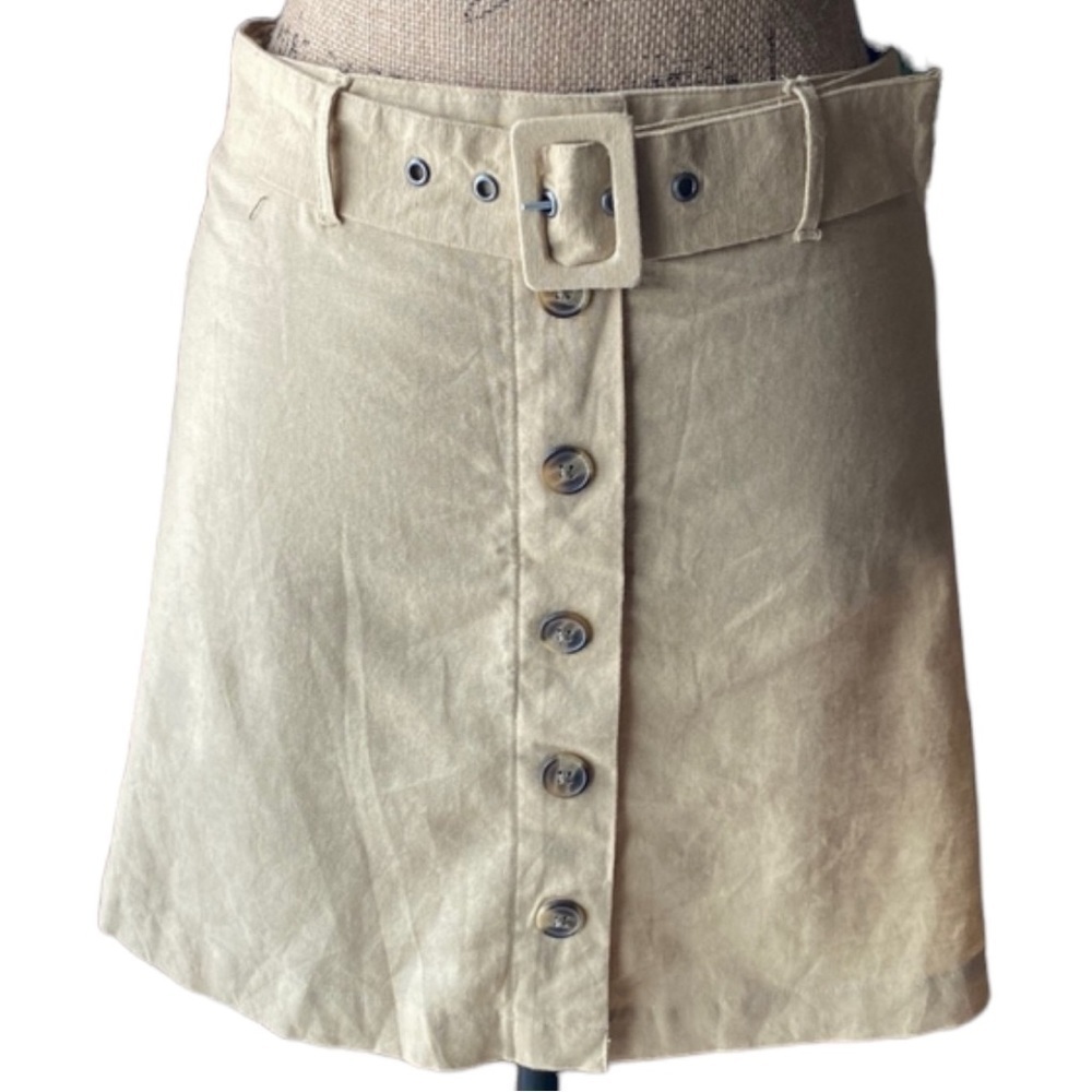 AMERICAN Eagle Pull on linen blend skirt- size Medium